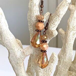 Champagne Brunch Crystal Earrings